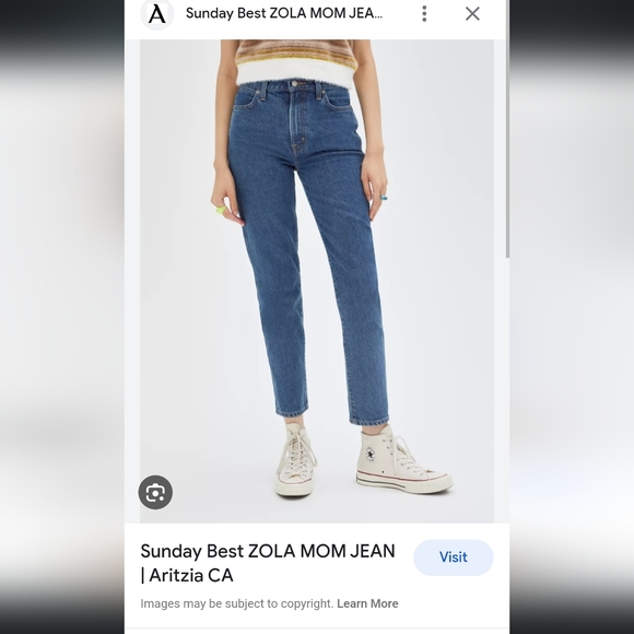 Sunday Best high rise Zola mom jeans - Picture 9 of 10